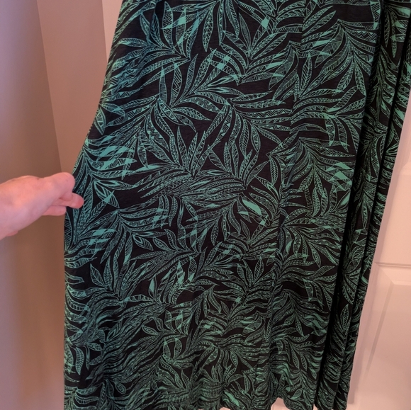 VS Green and Black Bra Tops Halter Dress L - Picture 7 of 14